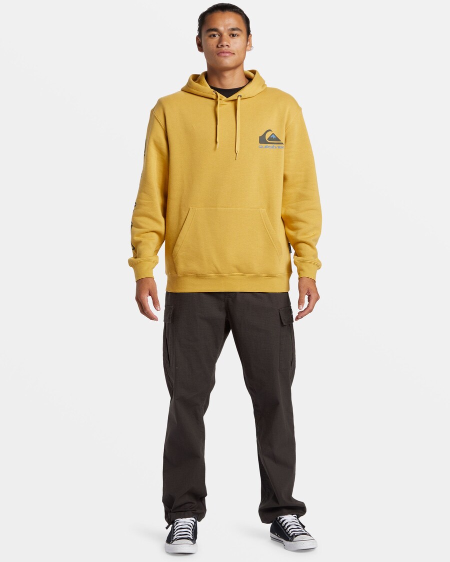 Quik Silver Omni Logo Hoodie - Fall Leaf