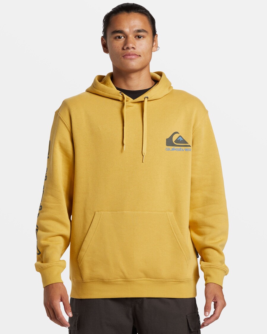 Quik Silver Omni Logo Hoodie - Fall Leaf
