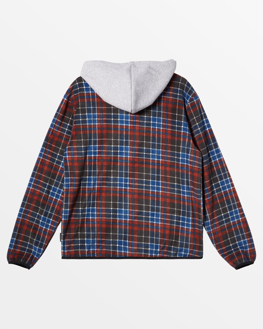 куик силвер сурф даис зип хоодие - сурф даис хоод- хенна