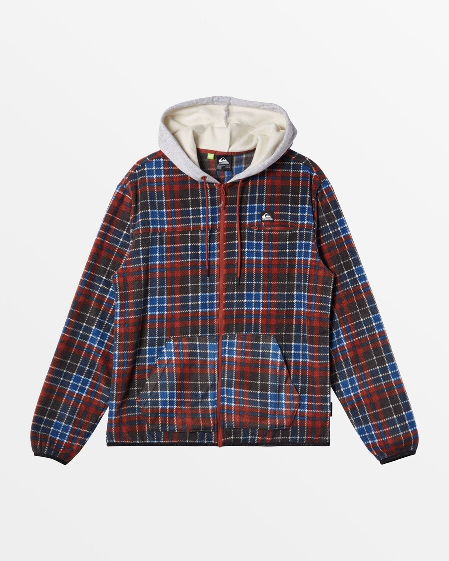Quik Silver Surf Days Zip Hoodie - Surf Days Hood- Henna