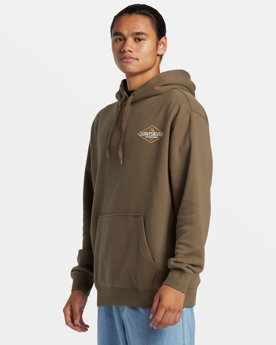 Quik Silver Sign Hoodie - Canteen