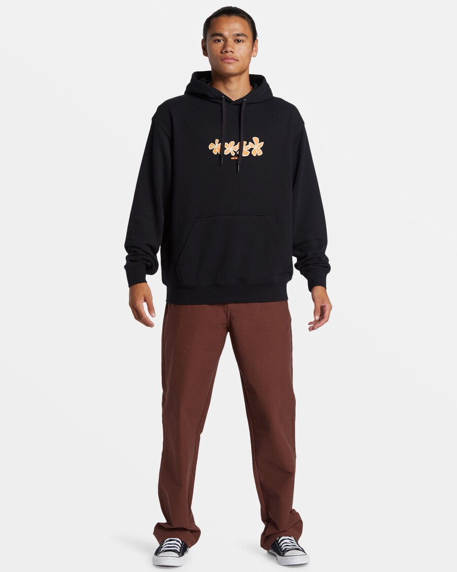 Quik Silver Graphic Hoodie - Black