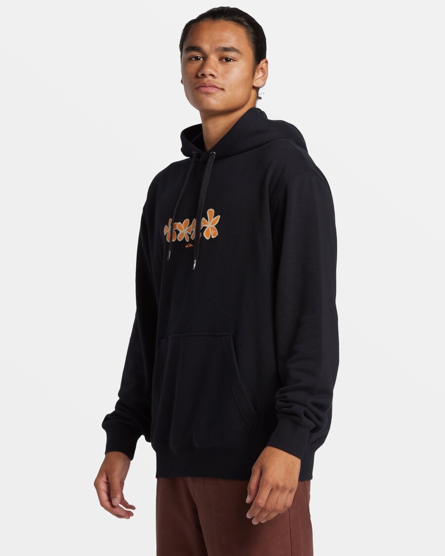 Quik Silver Graphic Hoodie - Black