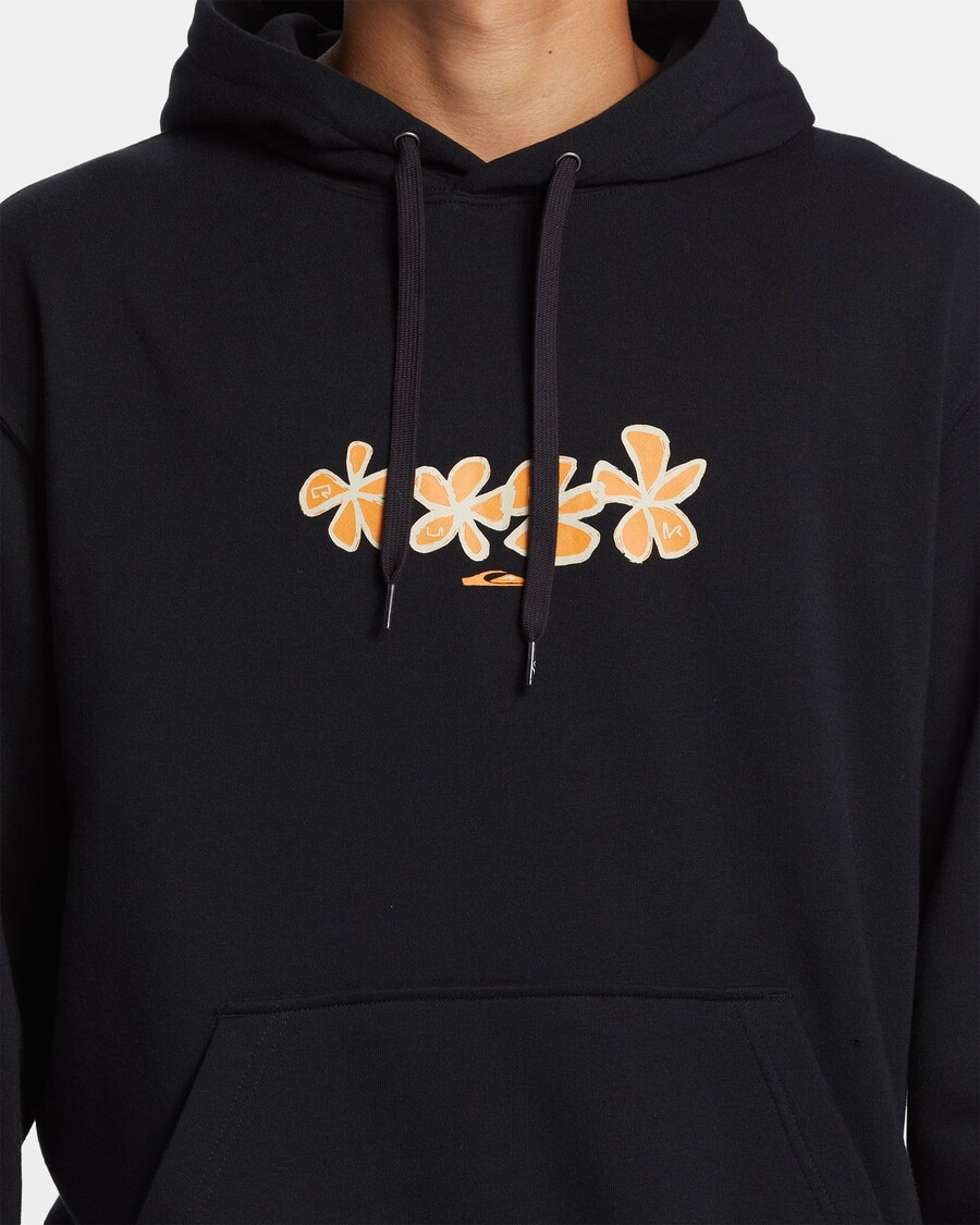 Quik Silver Graphic Hoodie - Black