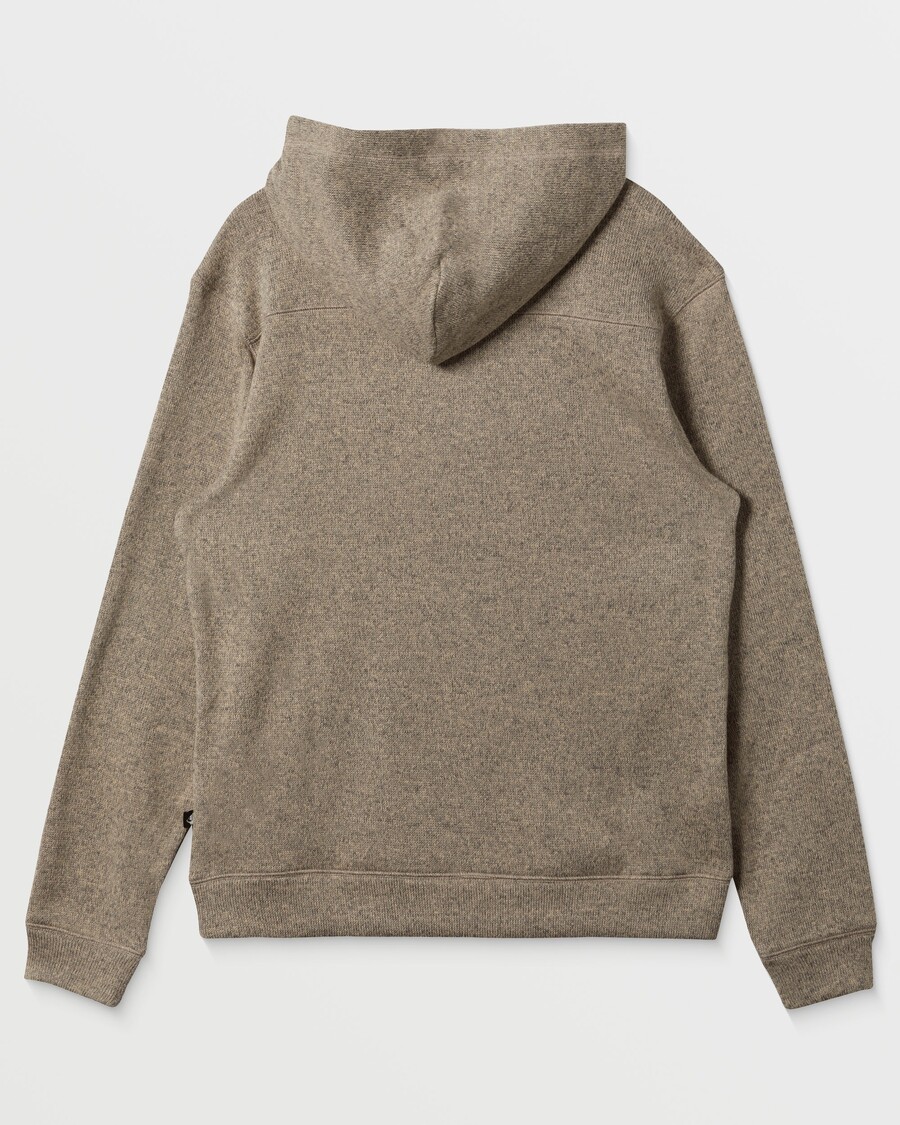 Quik Silver Keller Hoodie - Portabella Heather
