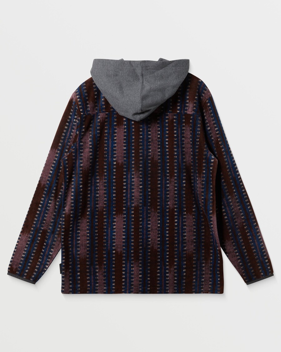 Quik Silver Surf Days Zip Hoodie - Grape Shake Surf Days Hoodie