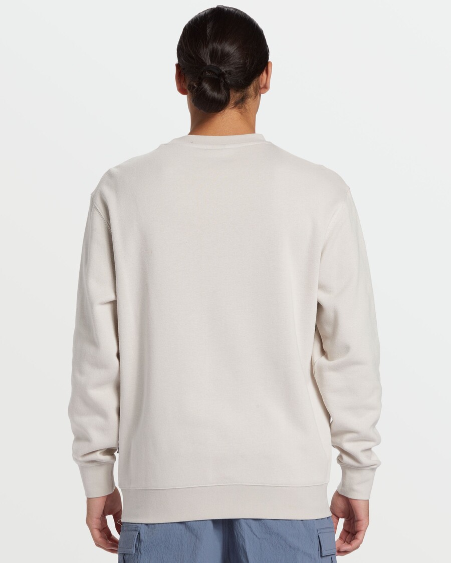 куиксилвер дуксерица са округлим изрезом са графиком - винд цхиме