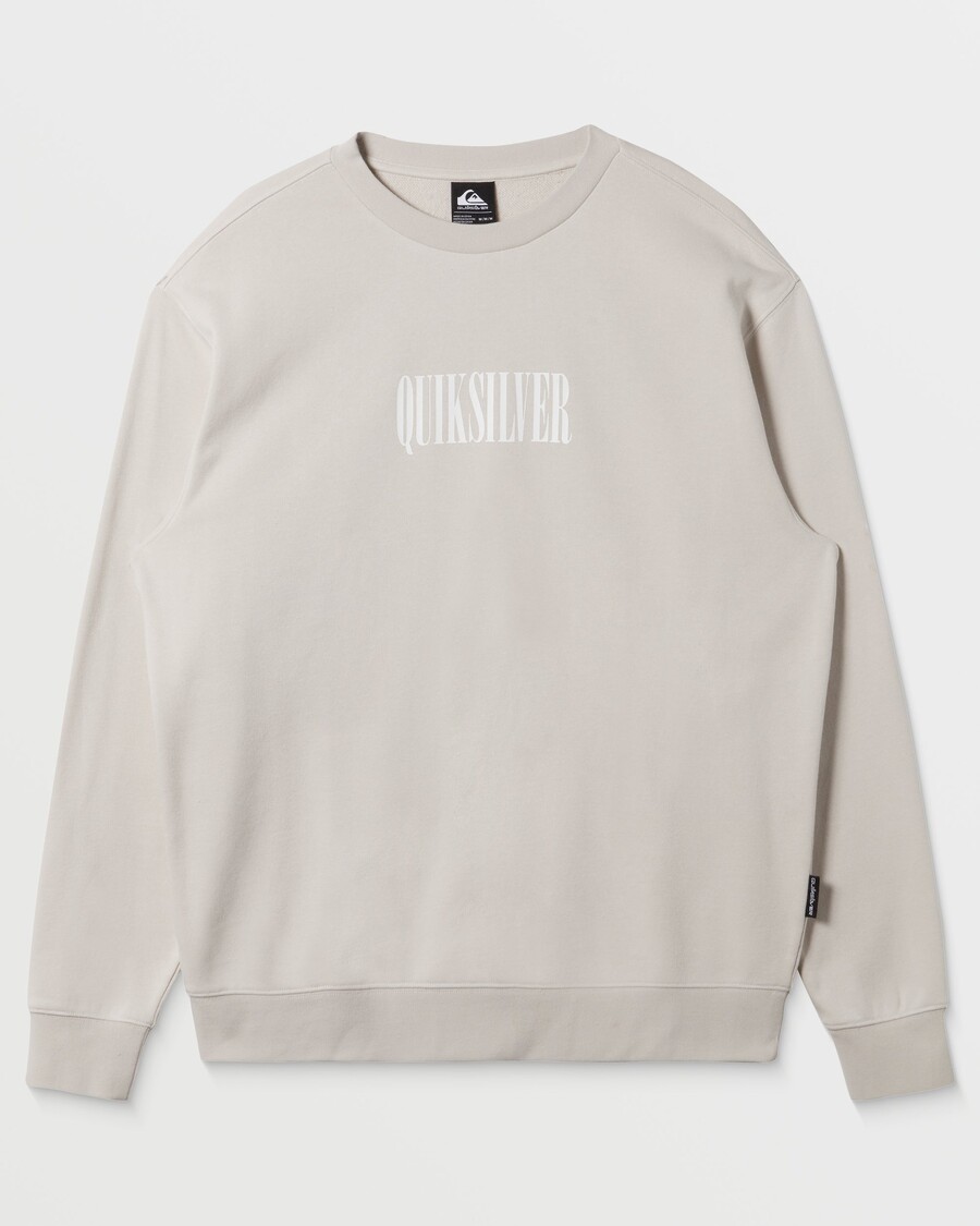 куиксилвер дуксерица са округлим изрезом са графиком - винд цхиме