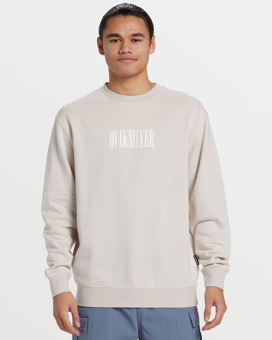 Quik Silver Graphic Crewneck Sweatshirt - Wind Chime