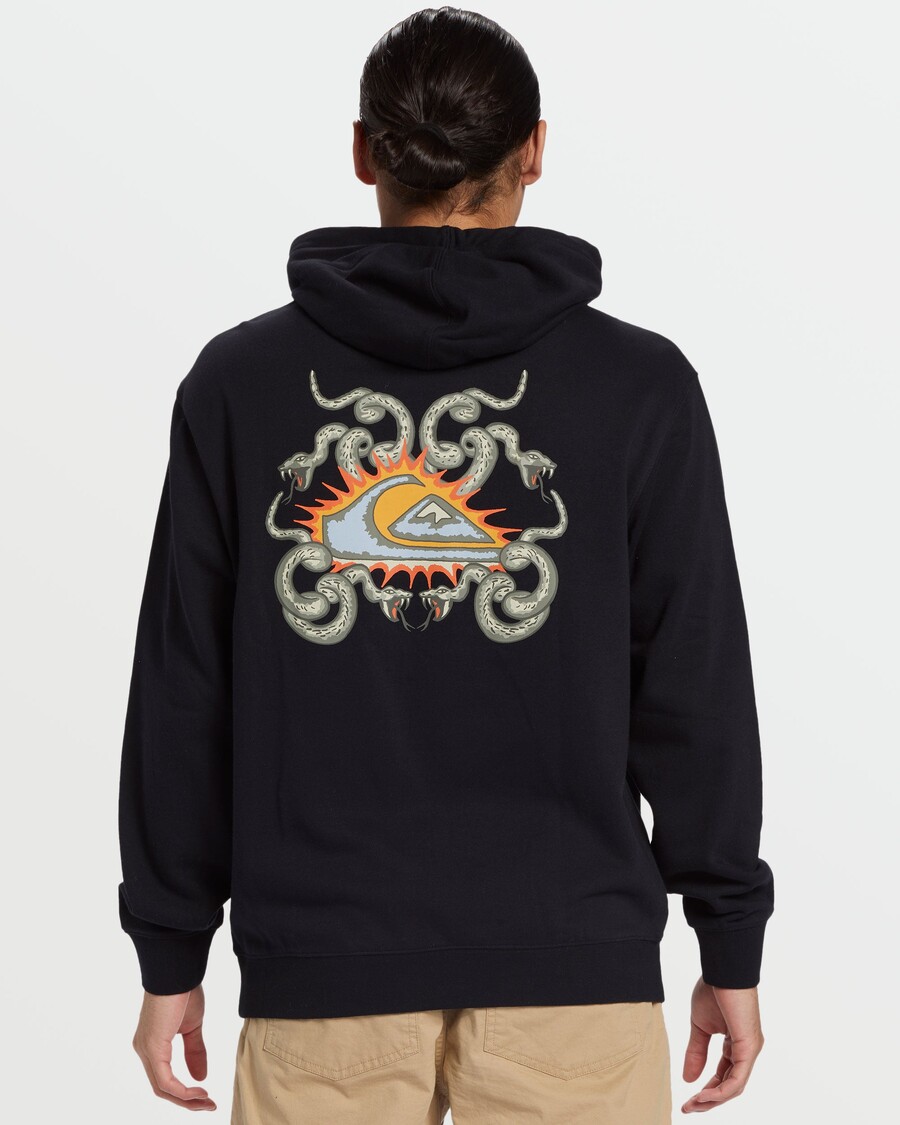 Sudadera Con Capucha Quiksilver - Negro 1