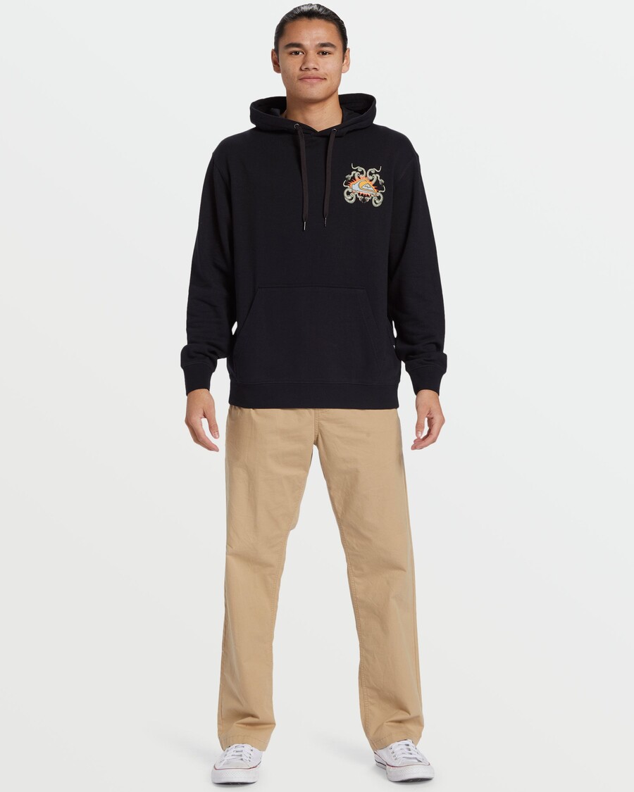 Sudadera Con Capucha Quiksilver - Negro 1