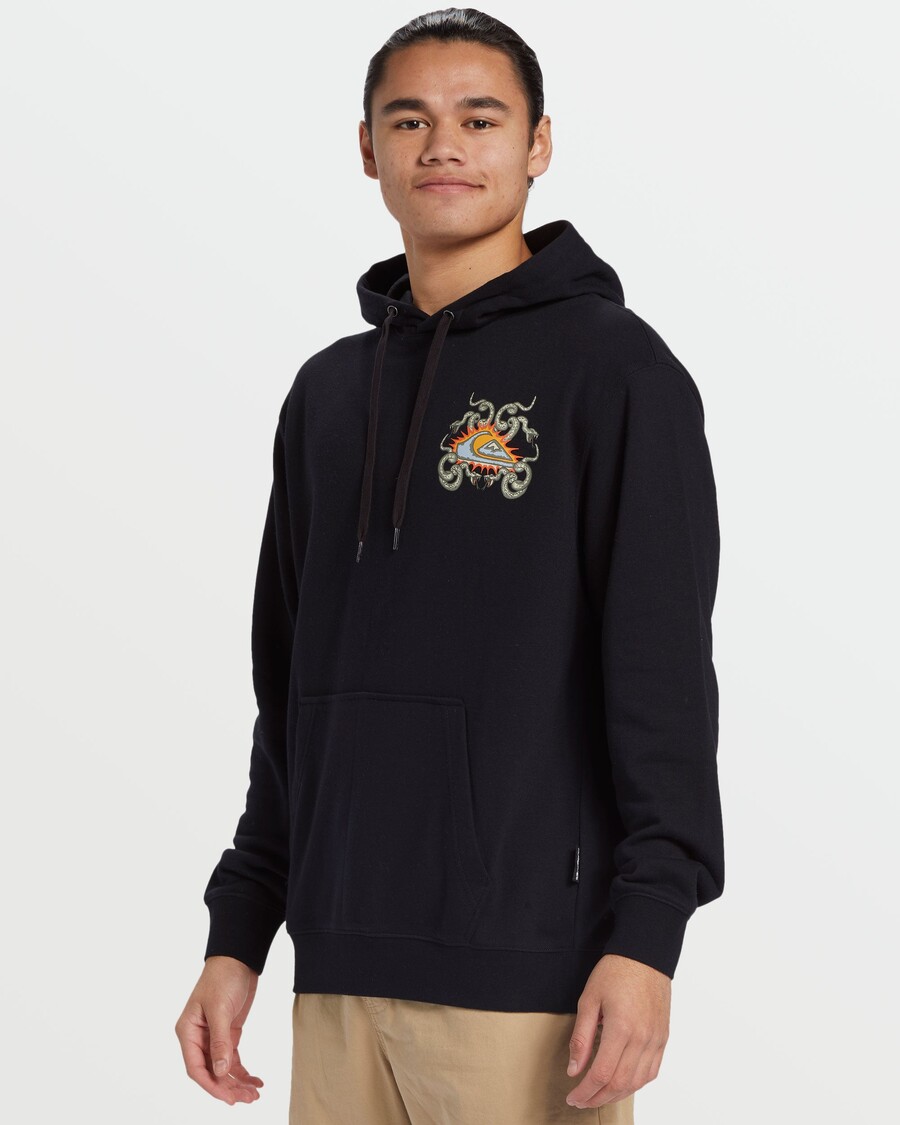 Sudadera Con Capucha Quiksilver - Negro 1
