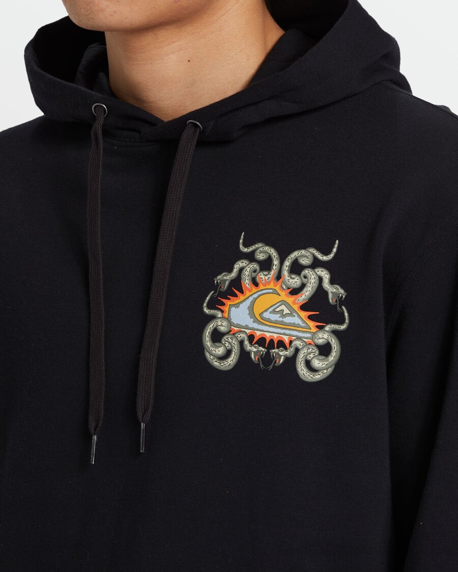 Sudadera Con Capucha Quiksilver - Negro 1