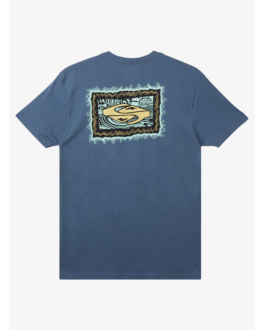 Quiksilver Take Roots T-paita - Bering Meri