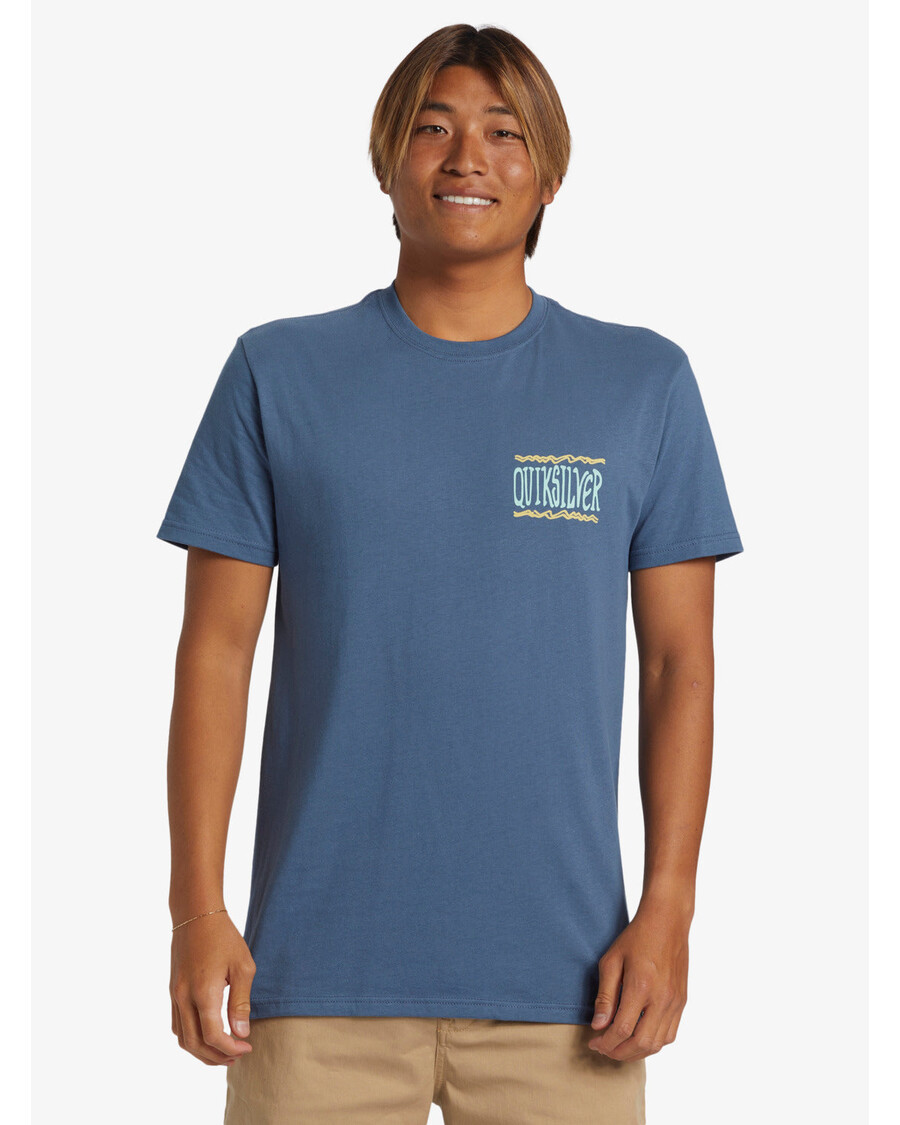 Quiksilver Take Roots T-paita - Bering Meri