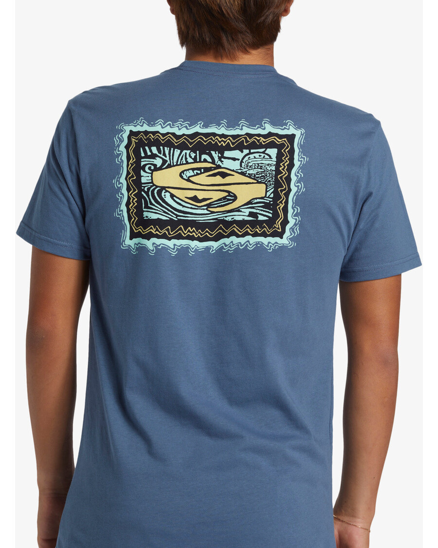 Quiksilver Take Roots T-paita - Bering Meri