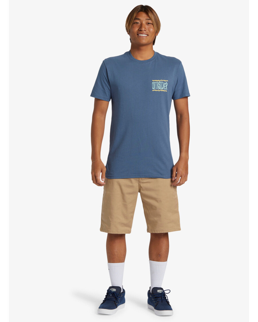 Quiksilver Take Roots T-paita - Bering Meri