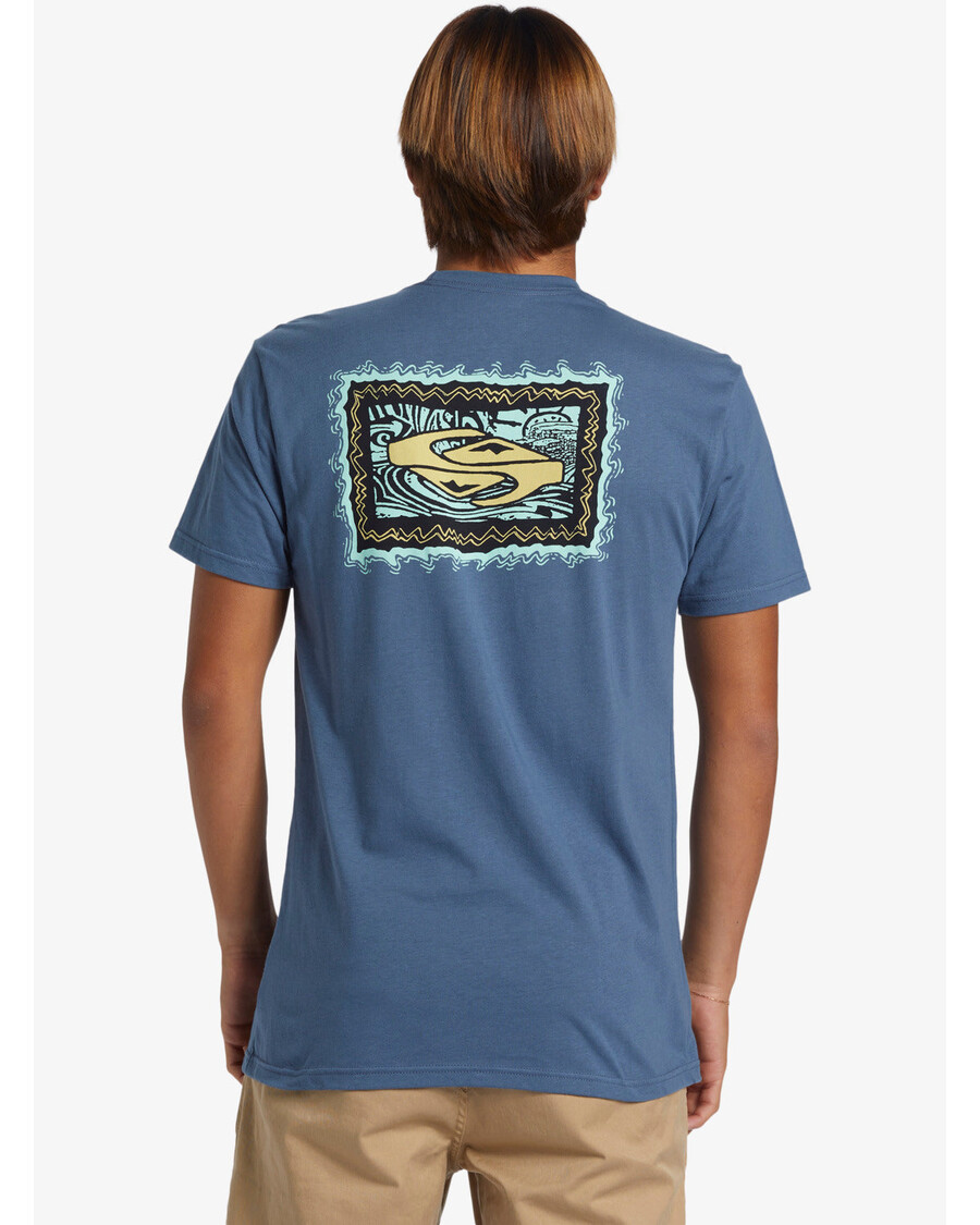 Quiksilver Take Roots T-paita - Bering Meri