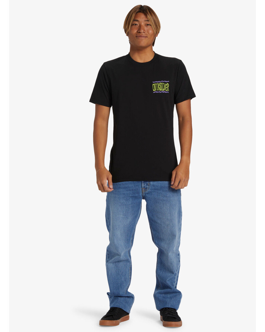 Quik Silver Taking Roots T-Shirt - Black