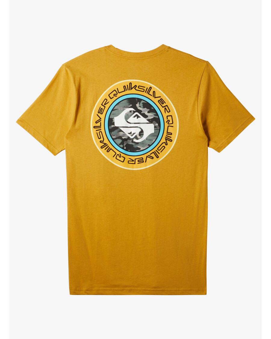 Quiksilver Omni Circle Tričko - Hořčice