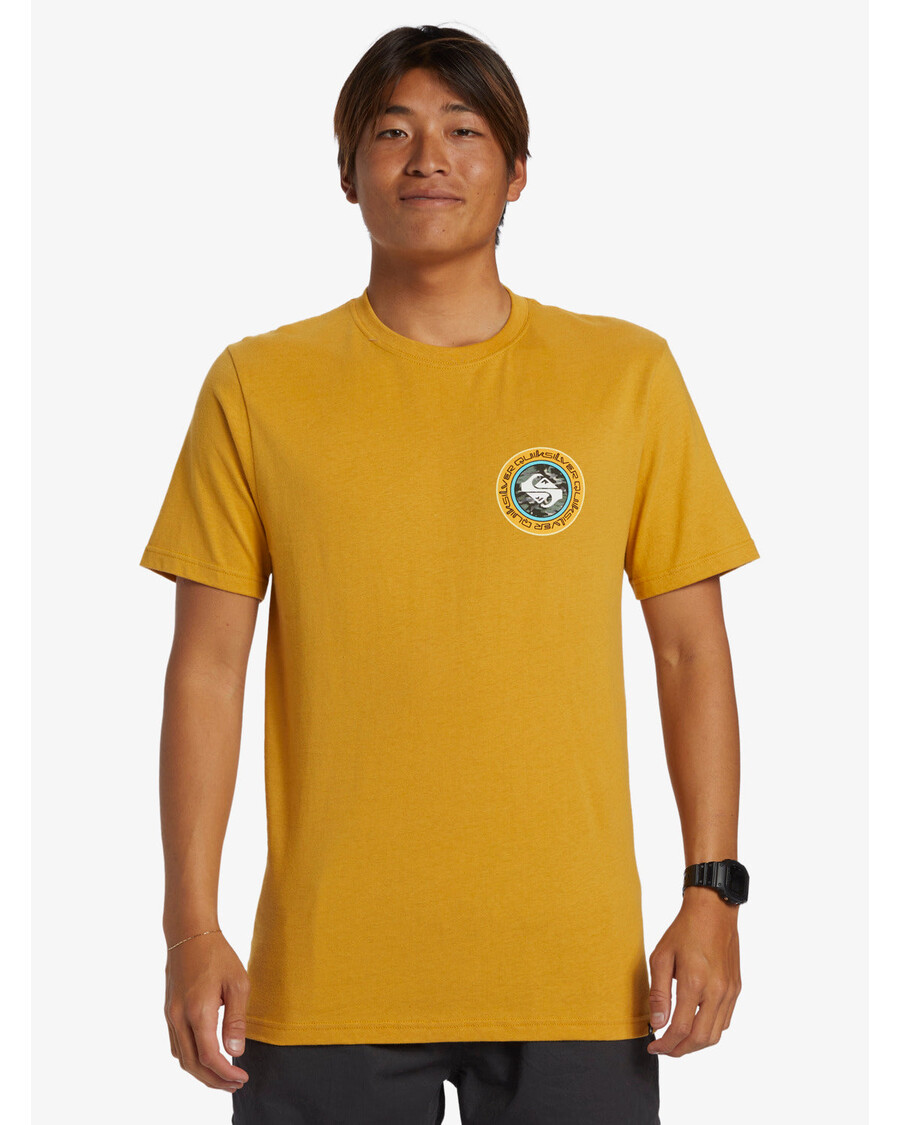 Quiksilver Omni Circle Tričko - Hořčice