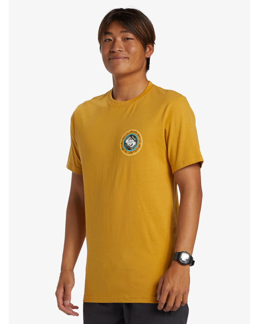 Quiksilver Omni Circle Tričko - Hořčice