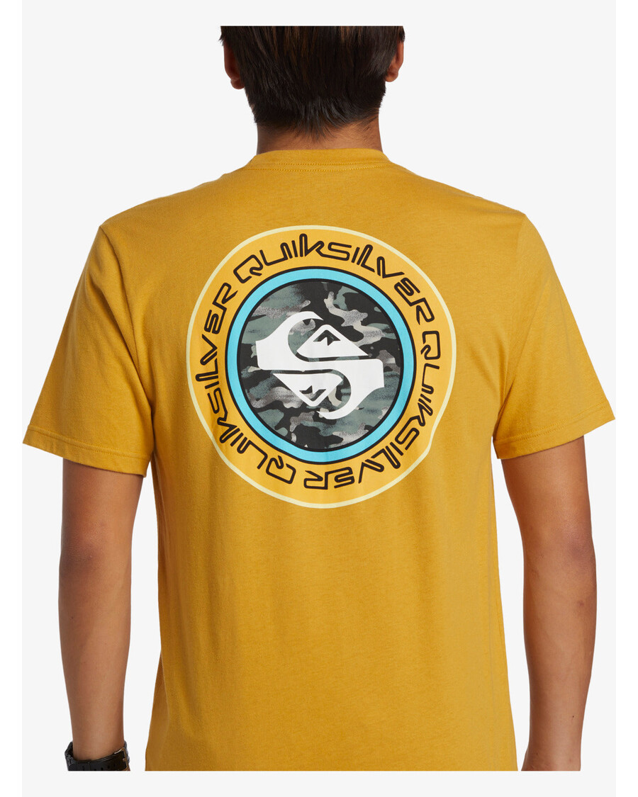 Quiksilver Omni Circle Tričko - Hořčice