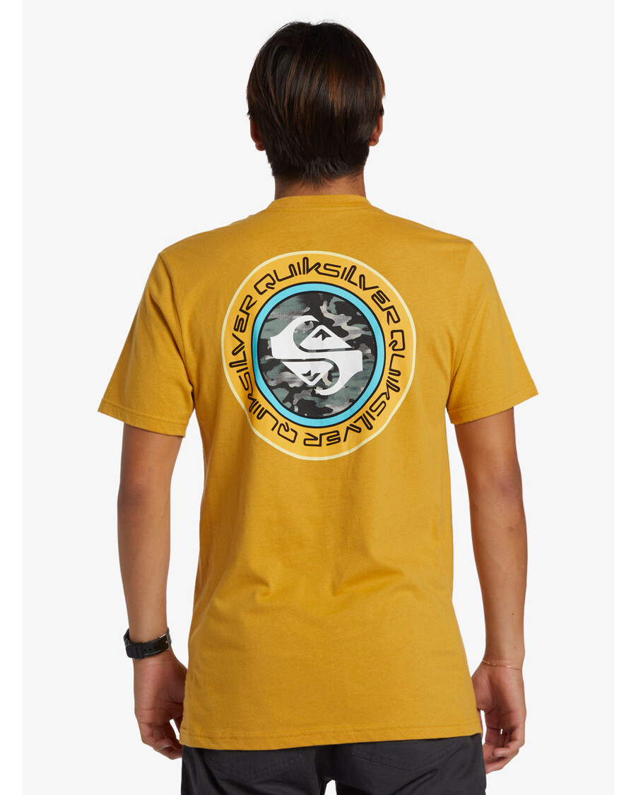 Quiksilver Omni Circle Tričko - Hořčice