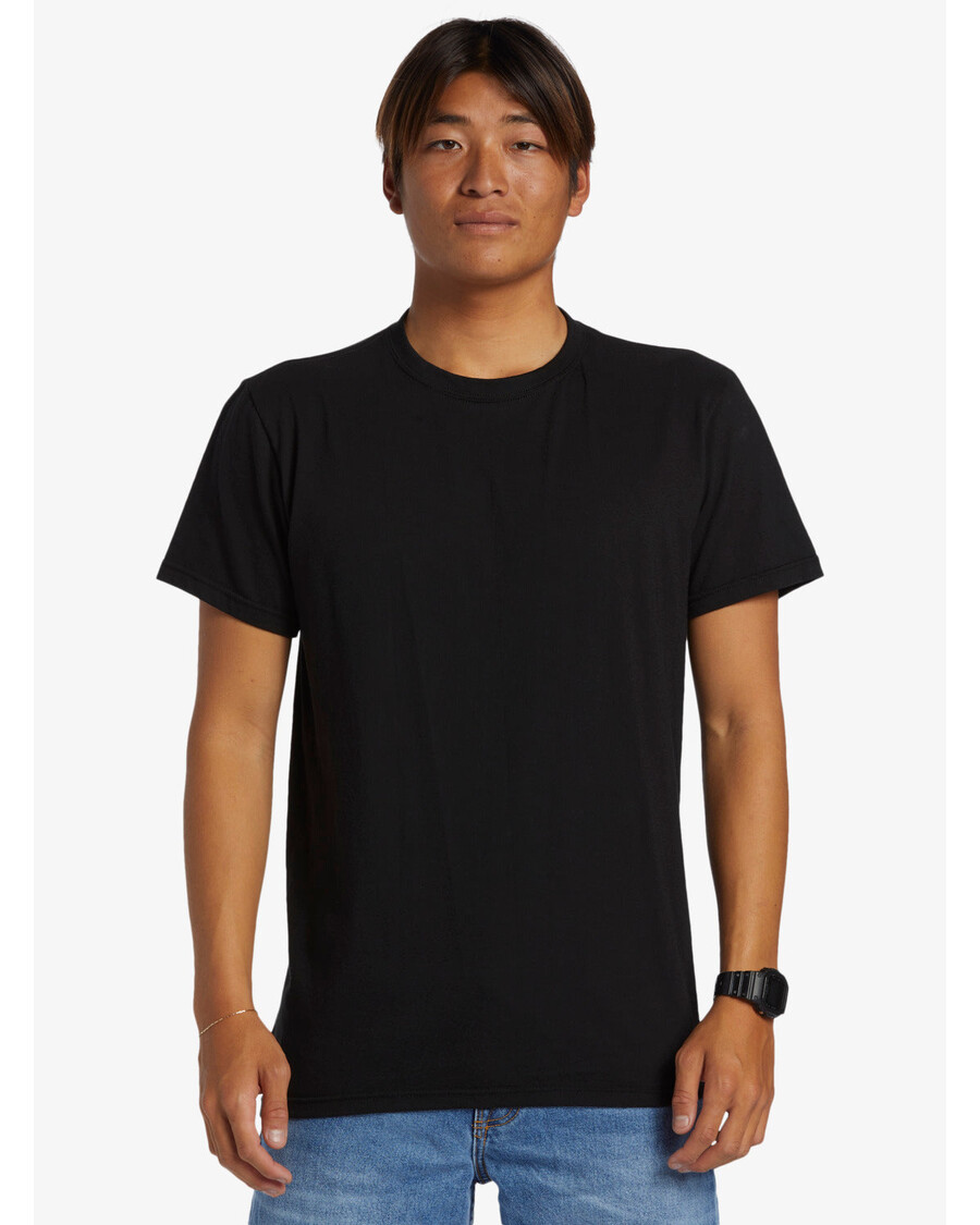 Quik ασημί μπλουζάκι νησί κρανίου - μαύρο