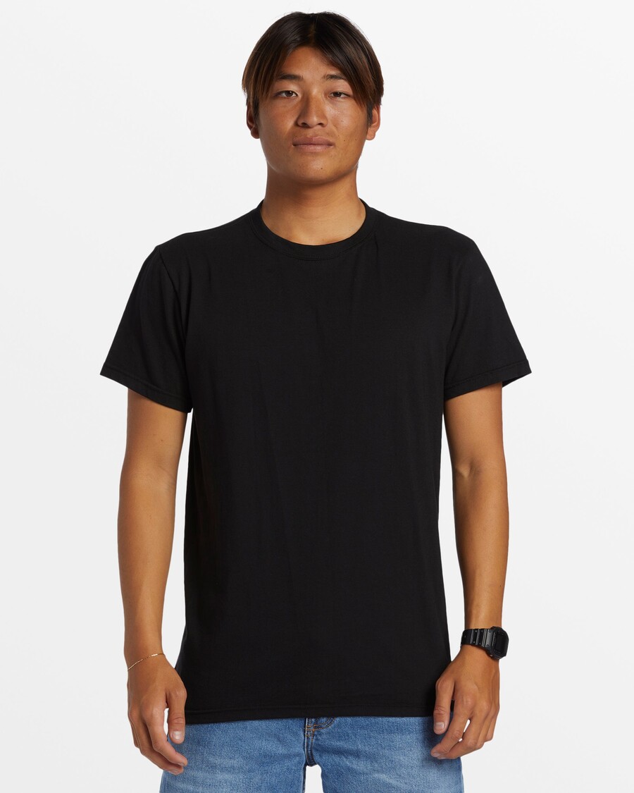 Quik Stříbrné Tričko Skull Island - černé