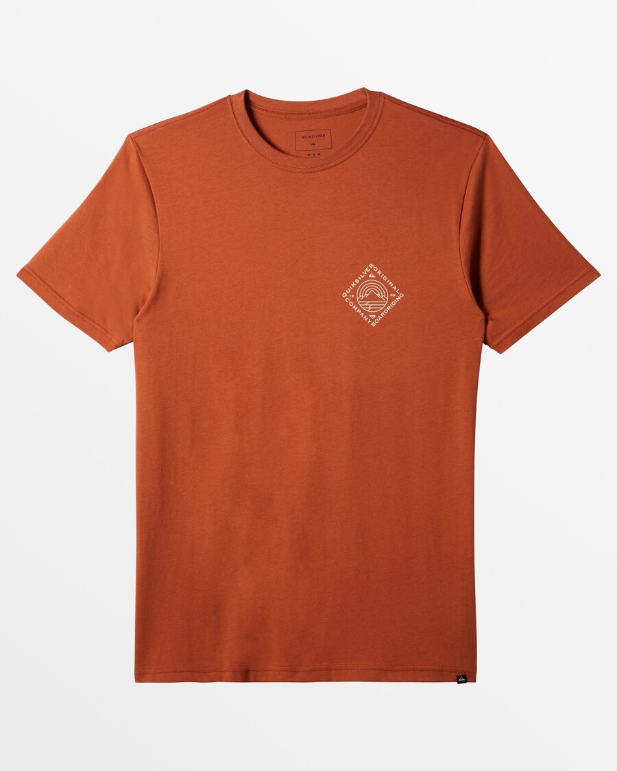 Quik Silver Scenic View T-Shirt - Baked Clay