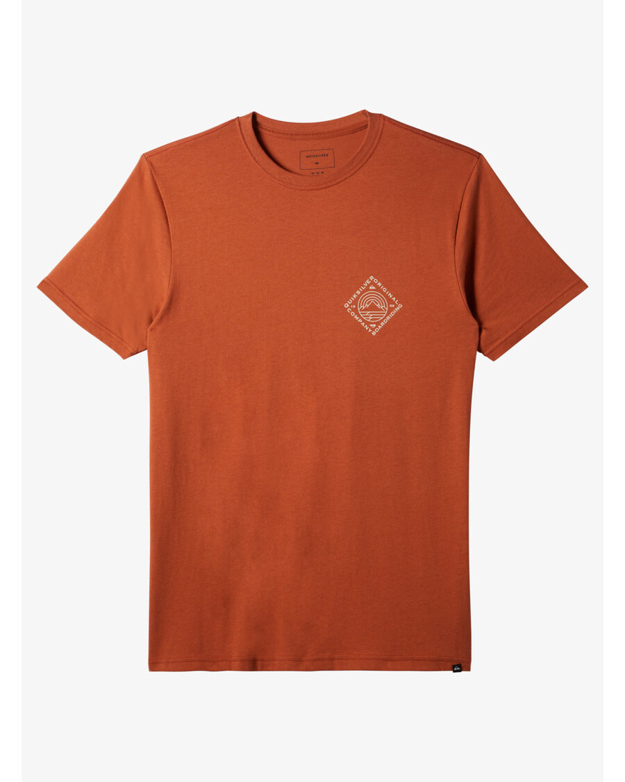 Quik Silver Scenic View T-Shirt - Baked Clay