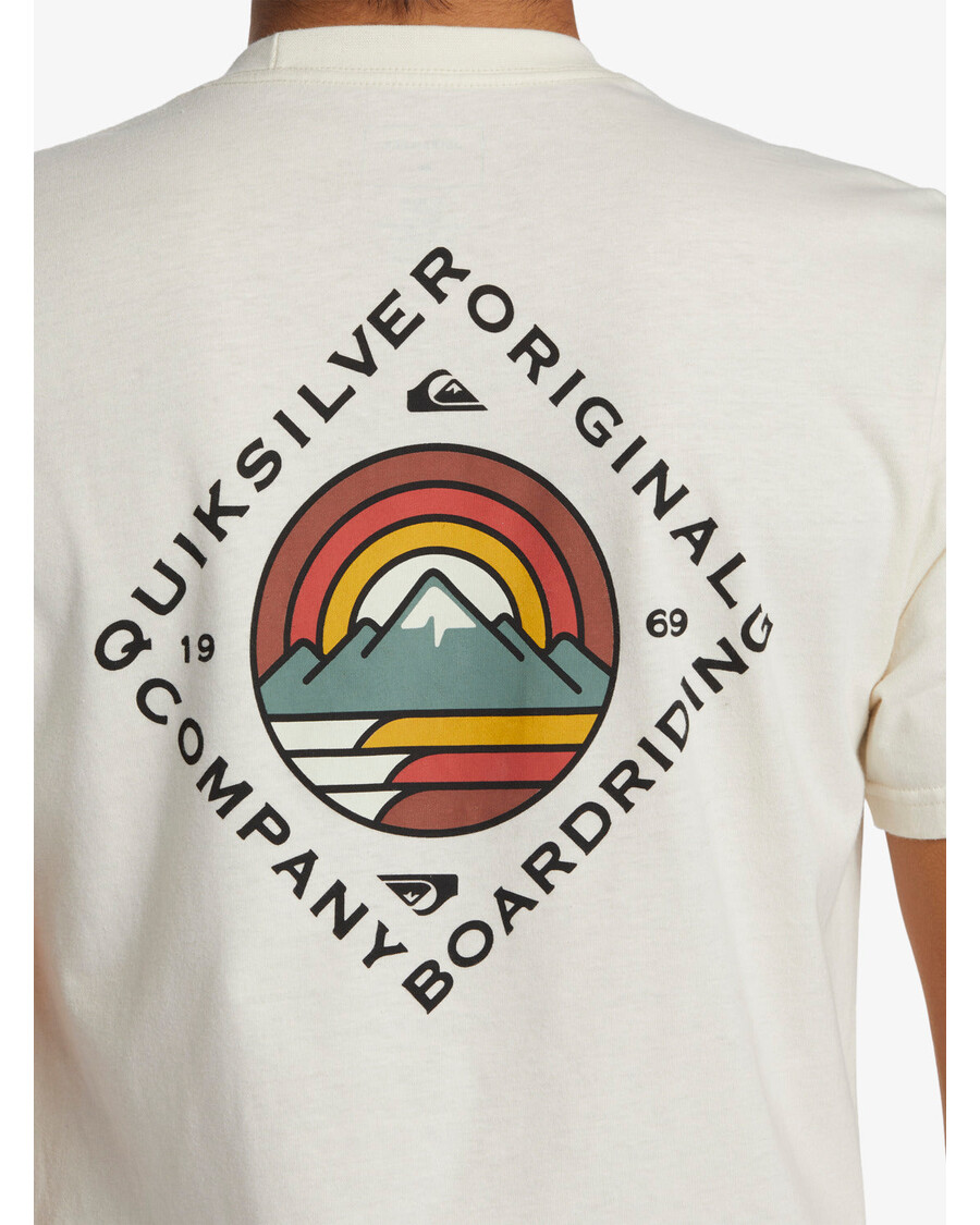 μπλουζάκι Quik ασημί γραφική θέα - σημύδα