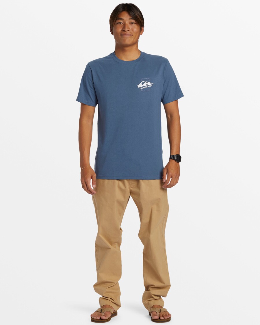 Quiksilver Quik Moves Marškinėliai - Beringo Jūra