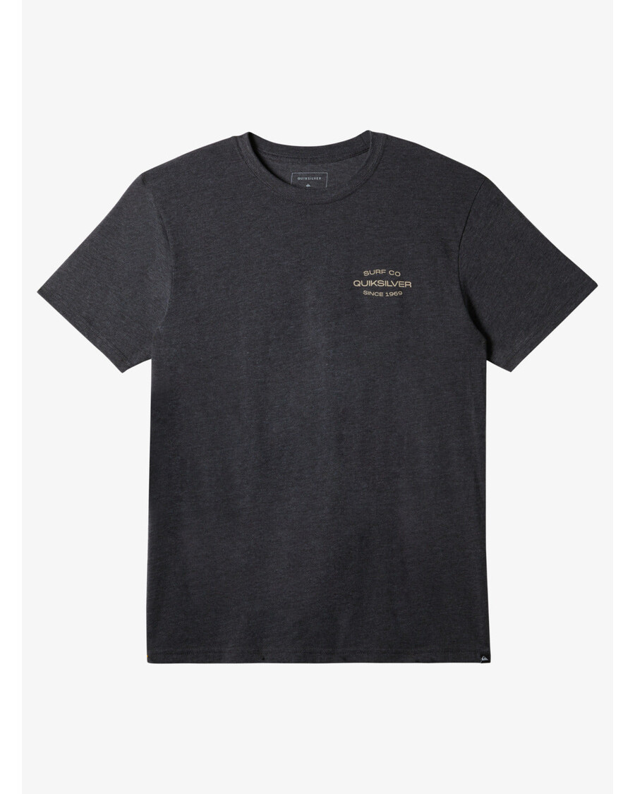 T-shirt Quiksilver Surf Lockup - κάρβουνο ερείκη