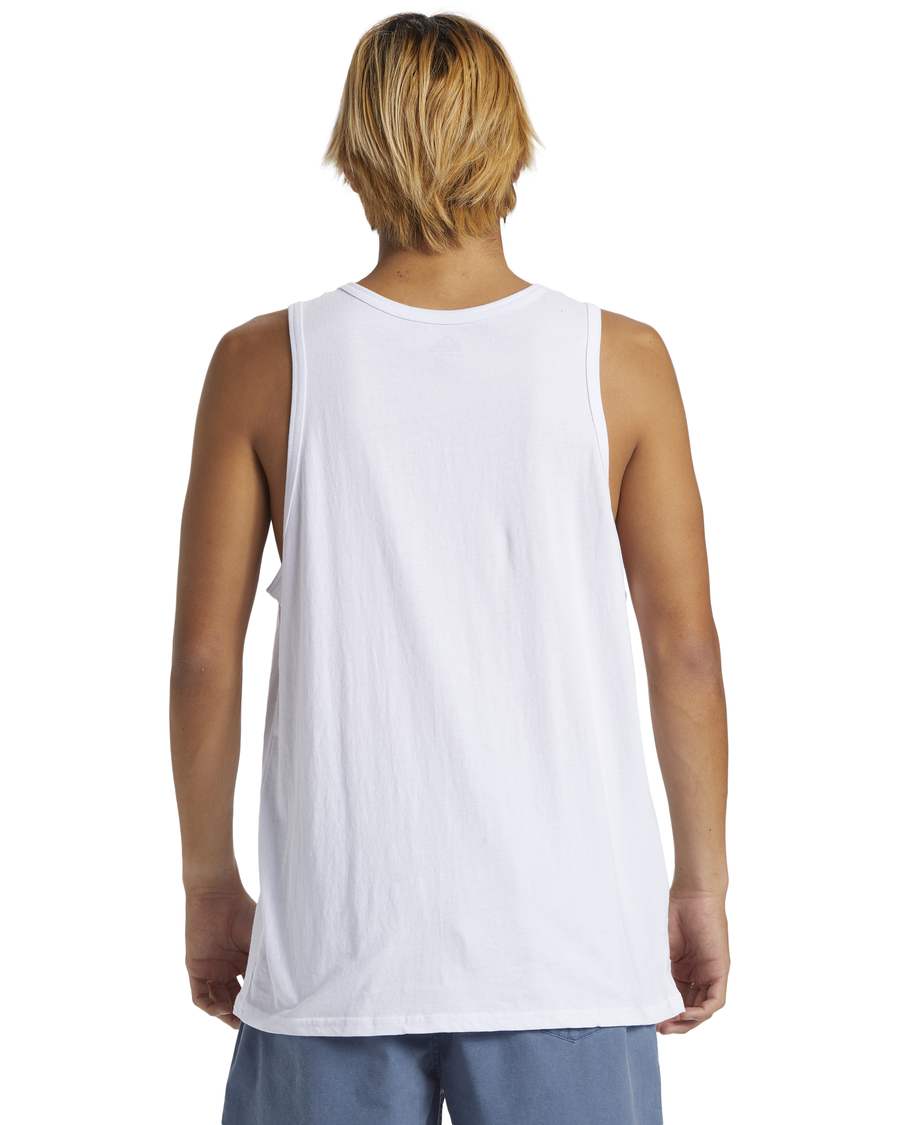 Tank Top Logo Quiksilver Comp - Putih