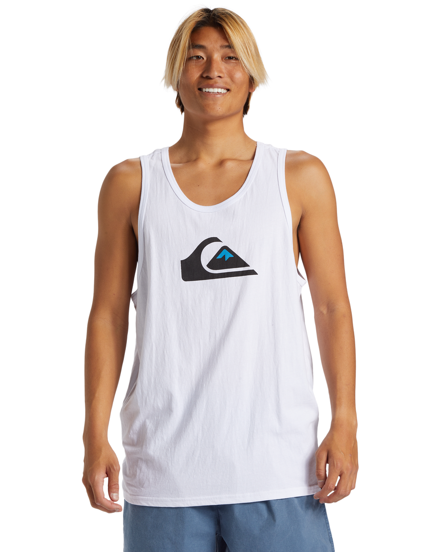 Tank Top Logo Quiksilver Comp - Putih