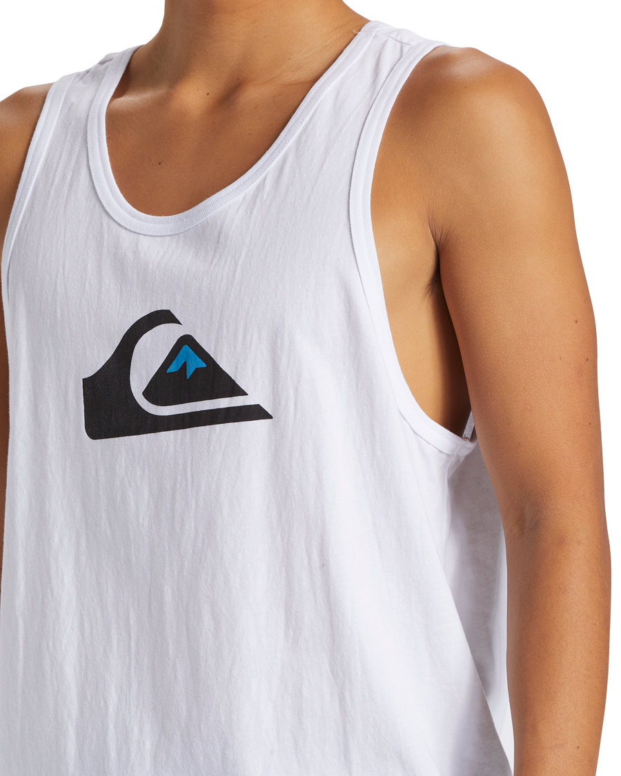 Tank Top Logo Quiksilver Comp - Putih