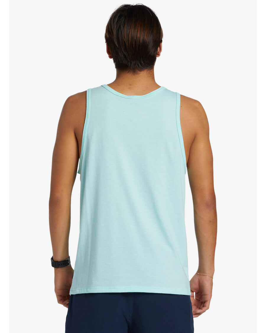 Quik Silver Tijuana Stripe Tank Top - Beach Glass Heather
