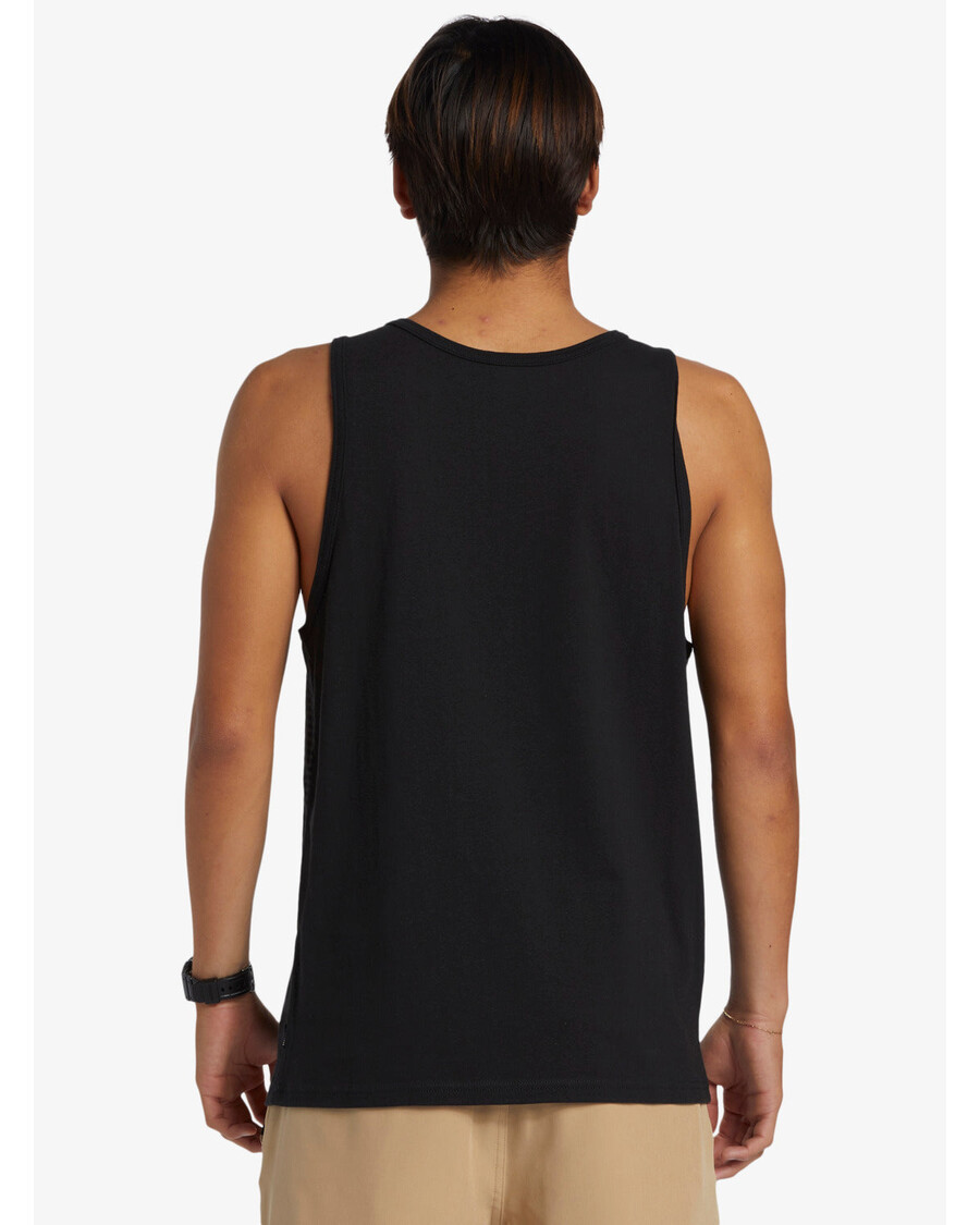 Quik Silver Tijuana Stripe Tank Top - Black