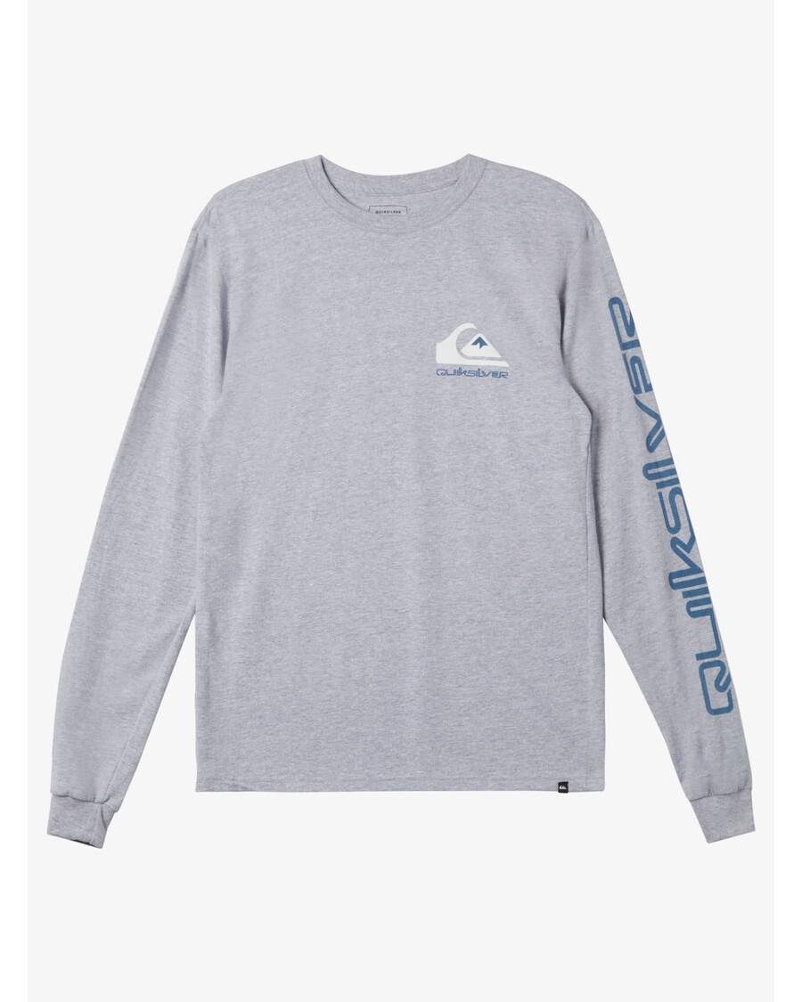Quiksilver Omni Logo Tričko S Dlhým Rukávom - Atletický Vres