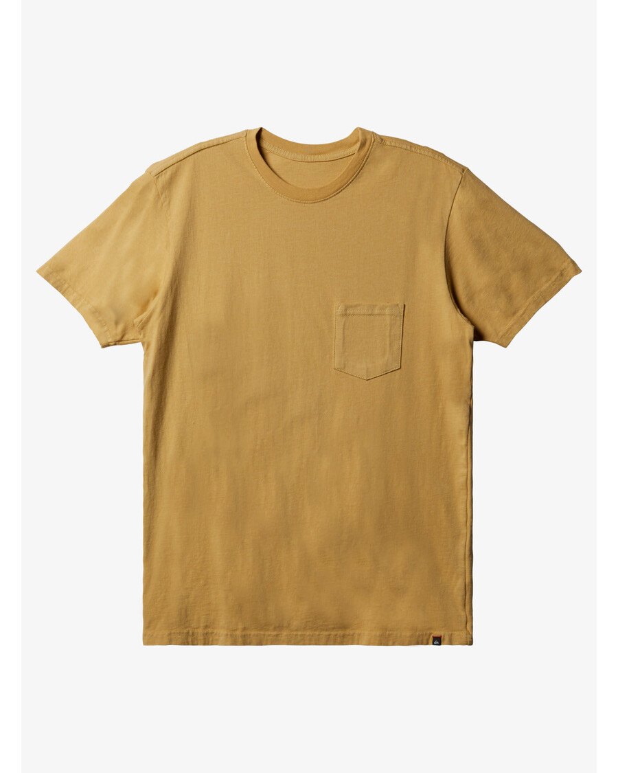 Quiksilver Každodenné Vreckové Tričko - Okrová