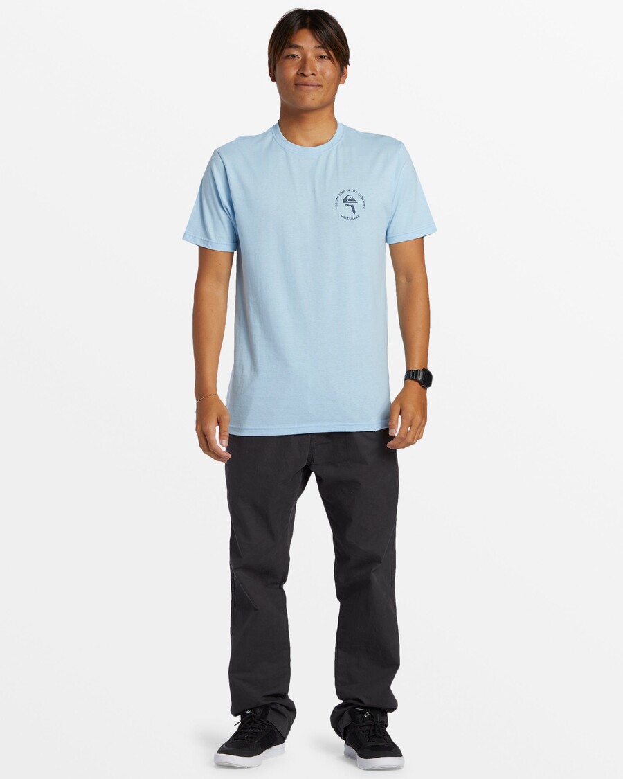 Quik Silver Fl In The Sunshine T-Shirt - Clear Sky
