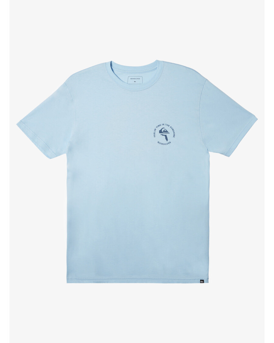 Quik Silver Fl In The Sunshine T-Shirt - Clear Sky