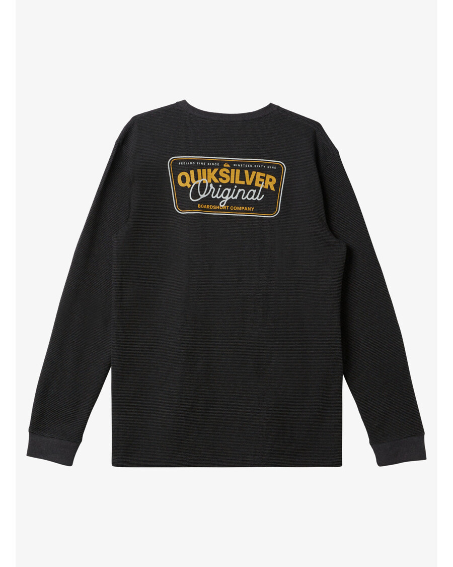 Quik Silver Adrenaline Spike Thermal Mth T-Shirt - Charcoal Heather