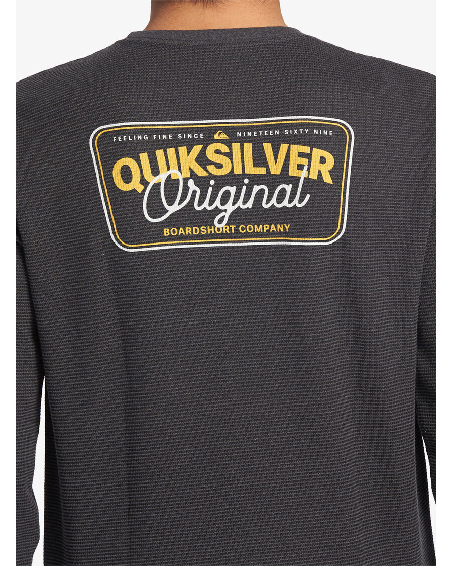 Quik Silver Adrenaline Spike Thermal Mth T-Shirt - Charcoal Heather