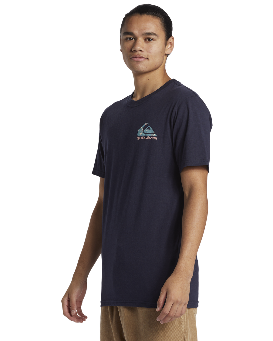 Quik Silver Funky Filler T-Shirt - Navy Blazer