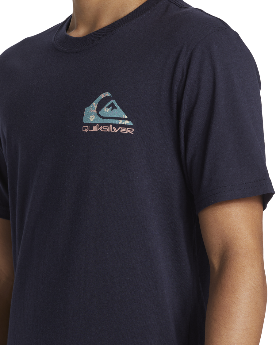 Quik Silver Funky Filler T-Shirt - Navy Blazer