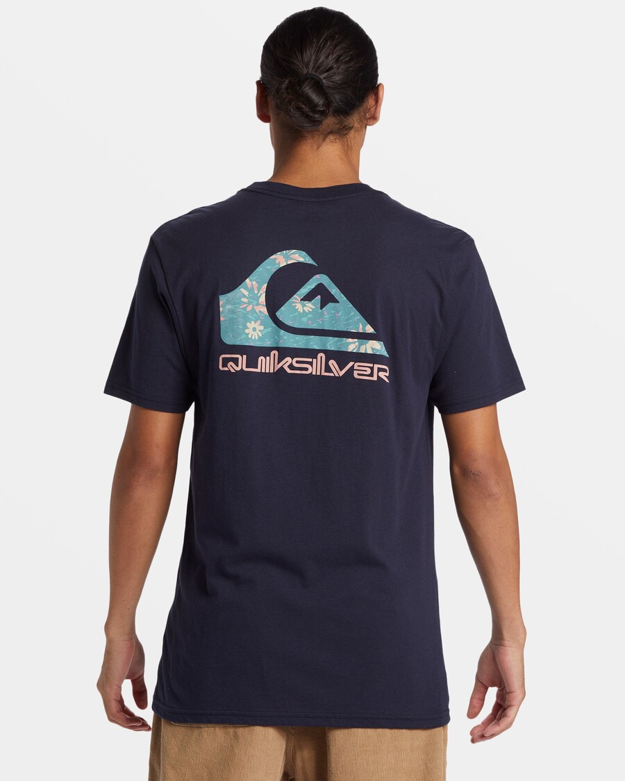 Quik Silver Funky Filler T-Shirt - Navy Blazer