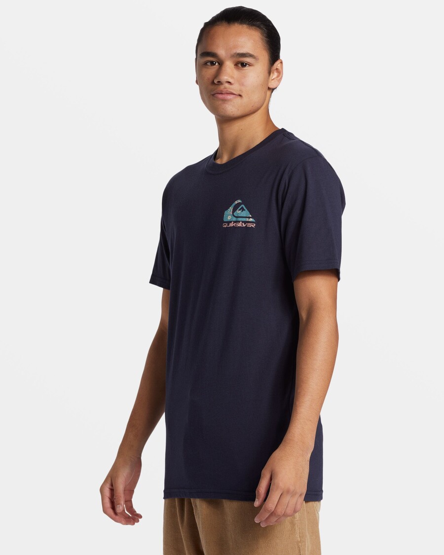 Quik Silver Funky Filler T-Shirt - Navy Blazer